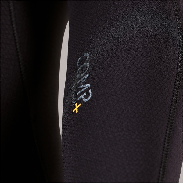 2026 Xcel Mens Comp + 5/4mm Hooded Chest Zip Wetsuit MN54CPH4 - Black